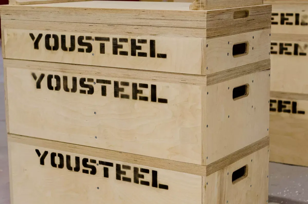 Набор тяжелоатлетических плинтов