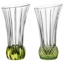 Nachtmann Набор ваз Spring с зеленым дном 13,6см - 2шт