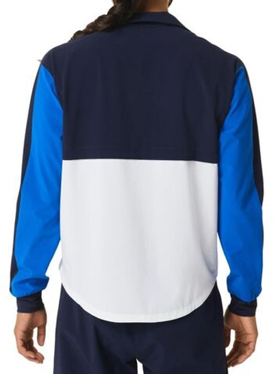 Женская Кофта теннисная Asics Match Jacket - midnight/tuna blue