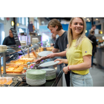 Тарелка club, organic, D26 см, синяя