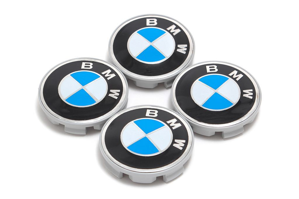 Колпачок на литой диск BMW (аллюм.покрытие) 65мм 4пр AV034 KOTA