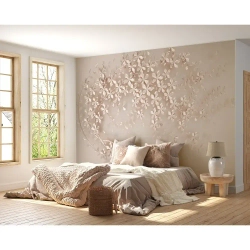 Фотообои 400х270 см винил на флизелине "Дерево 3D", Арт. 14-670, фактура Крошка, плотность 230 г/м2