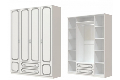 Шкаф ШР-4 Лак платье и белье