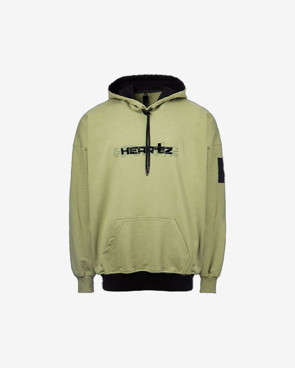 Худи Heartz  «Wave Logo» Black Series ED2 Olive Оливковый