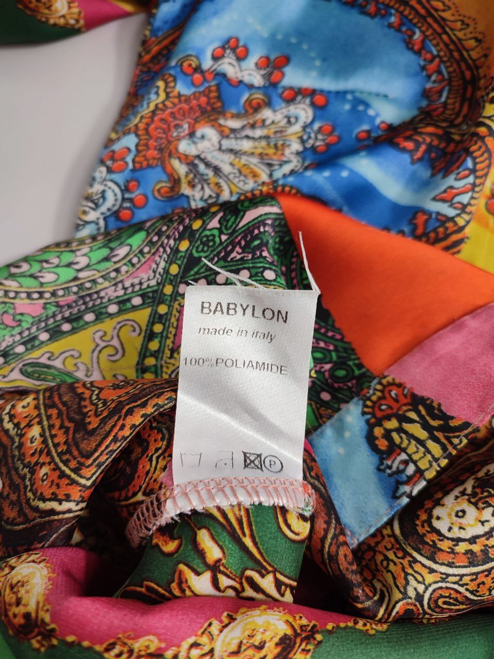 Рубашка W Les Femmes с принтом 42 размер