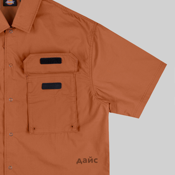 Рубашка мужская Dickies Fishersville Shirt артикул:DK0A4YS6H161 - купить в магазине Дайс