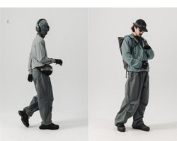Штаны Nothomme BlueMonte Parachute серый