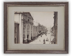 Павлов П. П. Никольская улица. Вид на Синодальную типографию. 1890-1900-е гг.