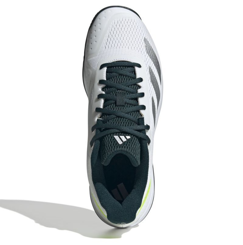 Мужские кроссовки теннисные Adidas Courtflash Speed 2 - cloud white/cloud white/core black