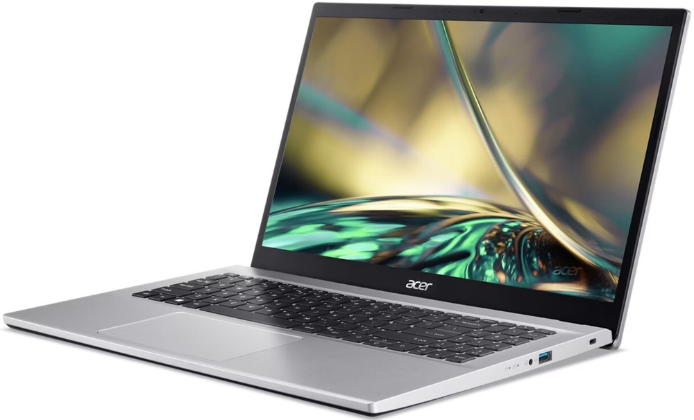 Ноутбук  Acer Aspire 3 A315-59-58SS 15.6 ", Core i5, 8 Гб RAM, 512 Гб SSD, Iris Xe Graphics, Серебристый