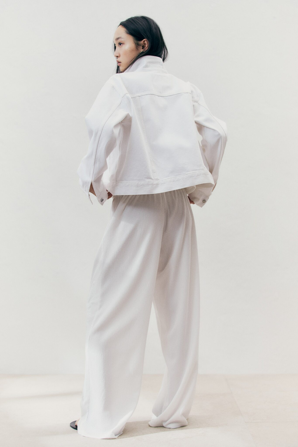 Широкие брюки broderie anglaise