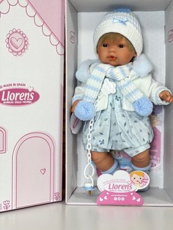 Кукла Llorens мягконабивная 38см Sasha (38567)