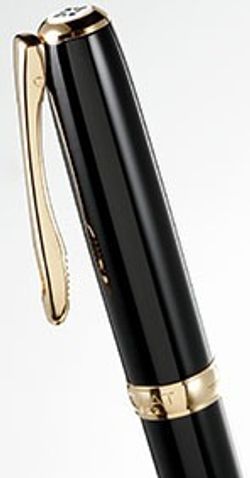 Шариковая ручка Diplomat Excellence A2 black lacquer gold (D40203040) 2