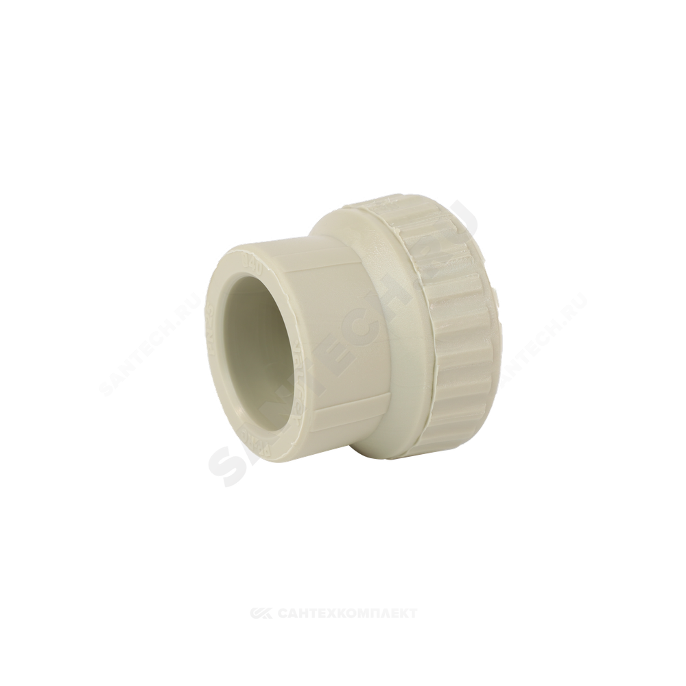 Муфта PP-R комбинированная серая Дн 40х1" ВР VALFEX 10129040Г