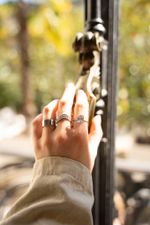 Кольцо Base 8 мм глянцевое