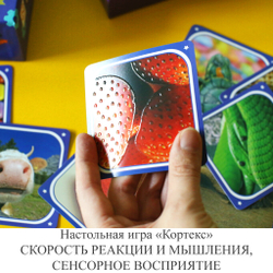 Настольная игра «Кортекс» СКОРОСТЬ РЕАКЦИИ И МЫШЛЕНИЯ, СЕНСОРНОЕ ВОСПРИЯТИЕ