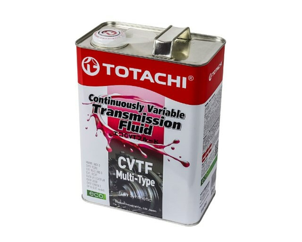 Жидкость для вариатора TOTACHI CVT MULTI-TYPE синтетика, 4 л