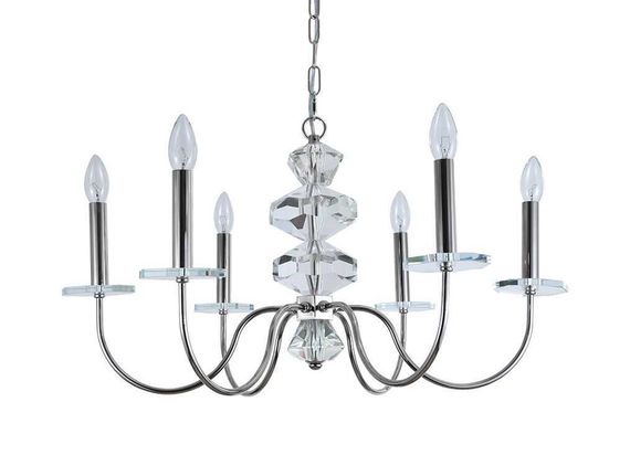 Люстра NEWPORT 3876/С nickel