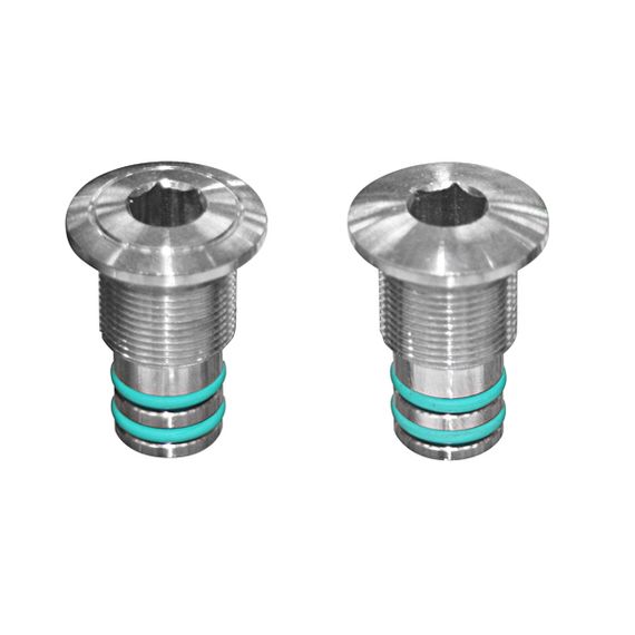 Заглушка вентиля BTS правого модульного 300 bar