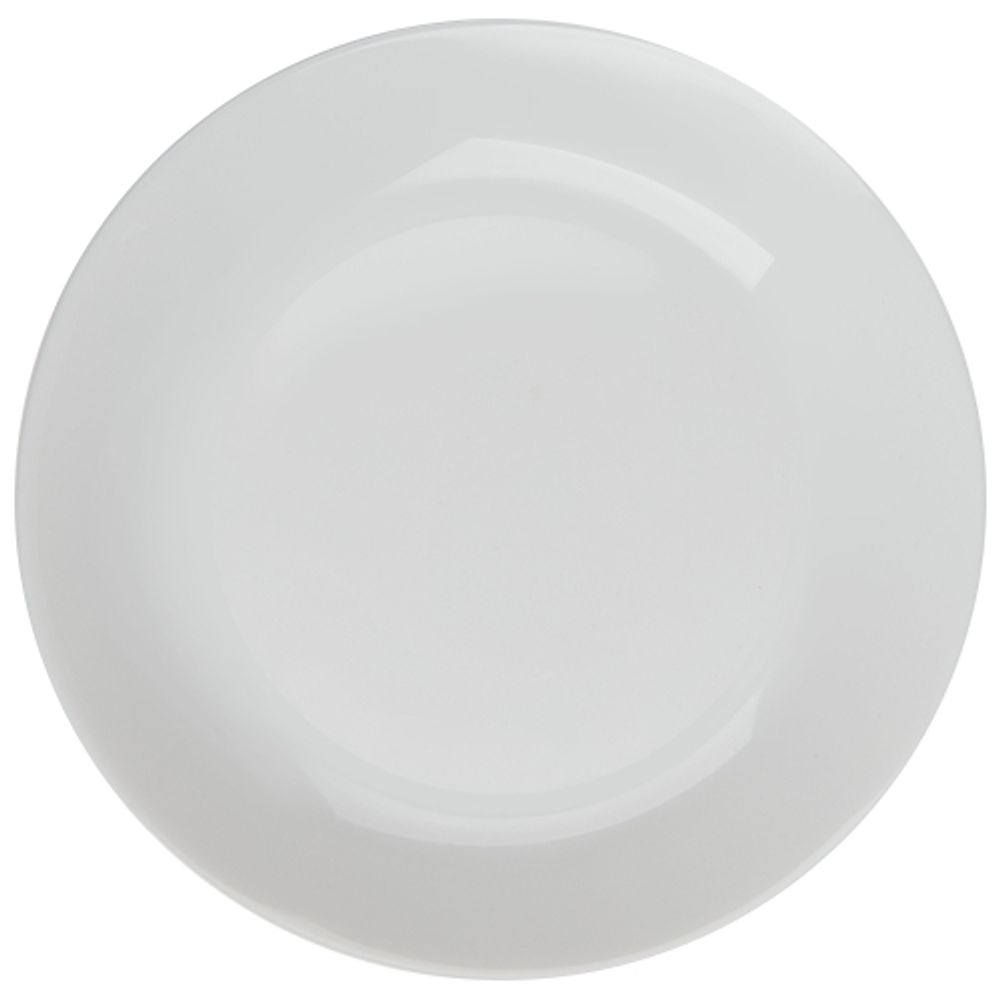 Тарелка White Fox Muscat WF-DD19-48 десертная круглая маленькая белая 19 см | White Fox