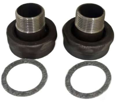 Монтажный комплект (присоединителей / адаптеры под резьбу) для счетчика газа "ПРИНЦ" ДУ-20, 1"