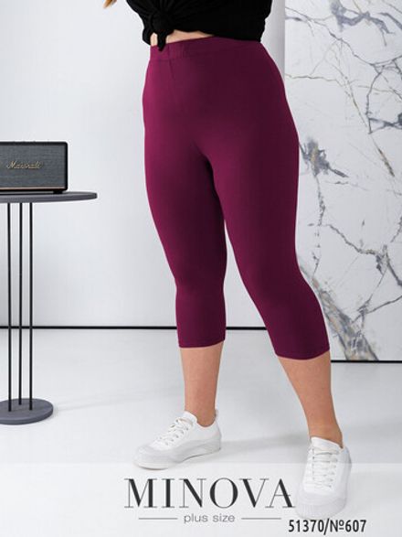 Бриджи 607-бордовый Minova Фото 2