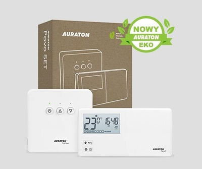 Беспроводной недельный регулятор температуры Auraton PAVO SET R30 RT