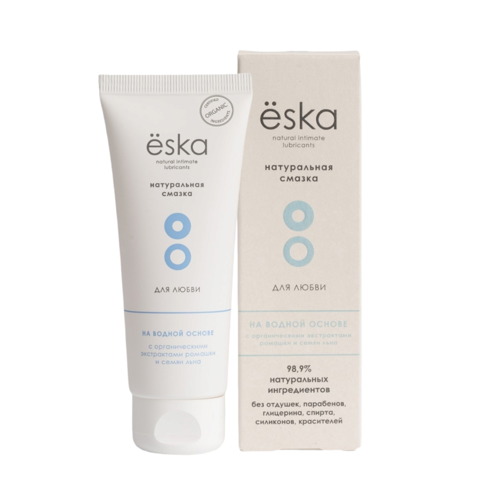 Ёska - смазка на водной основе (натуральный лубрикант), 75 мл