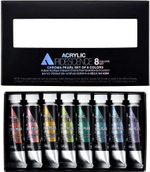 Holbein Acrylic Iridescence Chroma Pearl Set 8 цветов 5 ml [AC894]