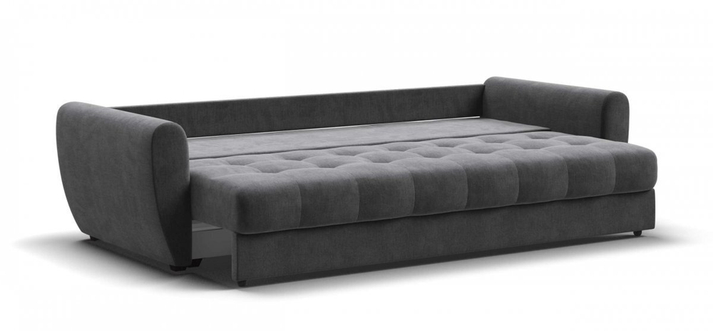 Диван Престон Велюр Монолит серый