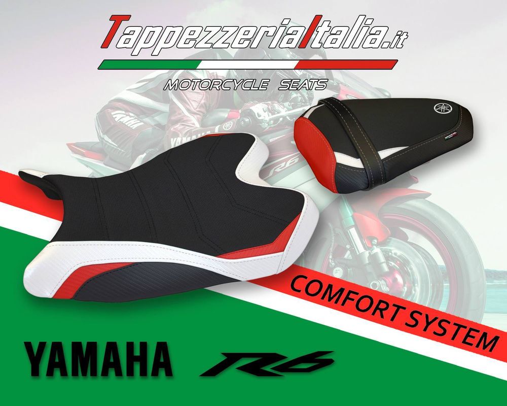 Yamaha R6 2008-2016 Tappezzeria Italia чехол для сиденья Комфорт с эффектом &quot;памяти&quot;