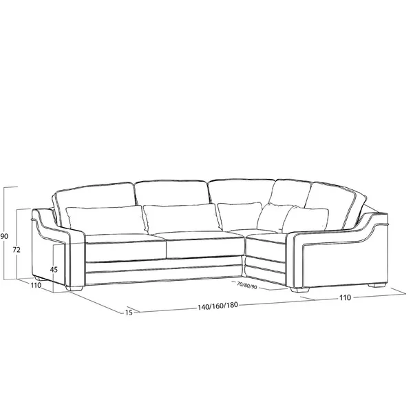 Диван Linea (с механизмом)