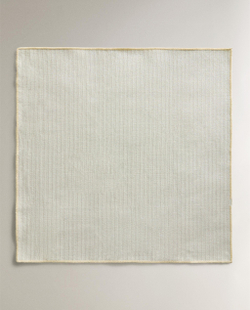 Zara Home столовая салфетка из хлопка, узор в полоску, 45 45 см (комплект 2 шт.) · 2286/022