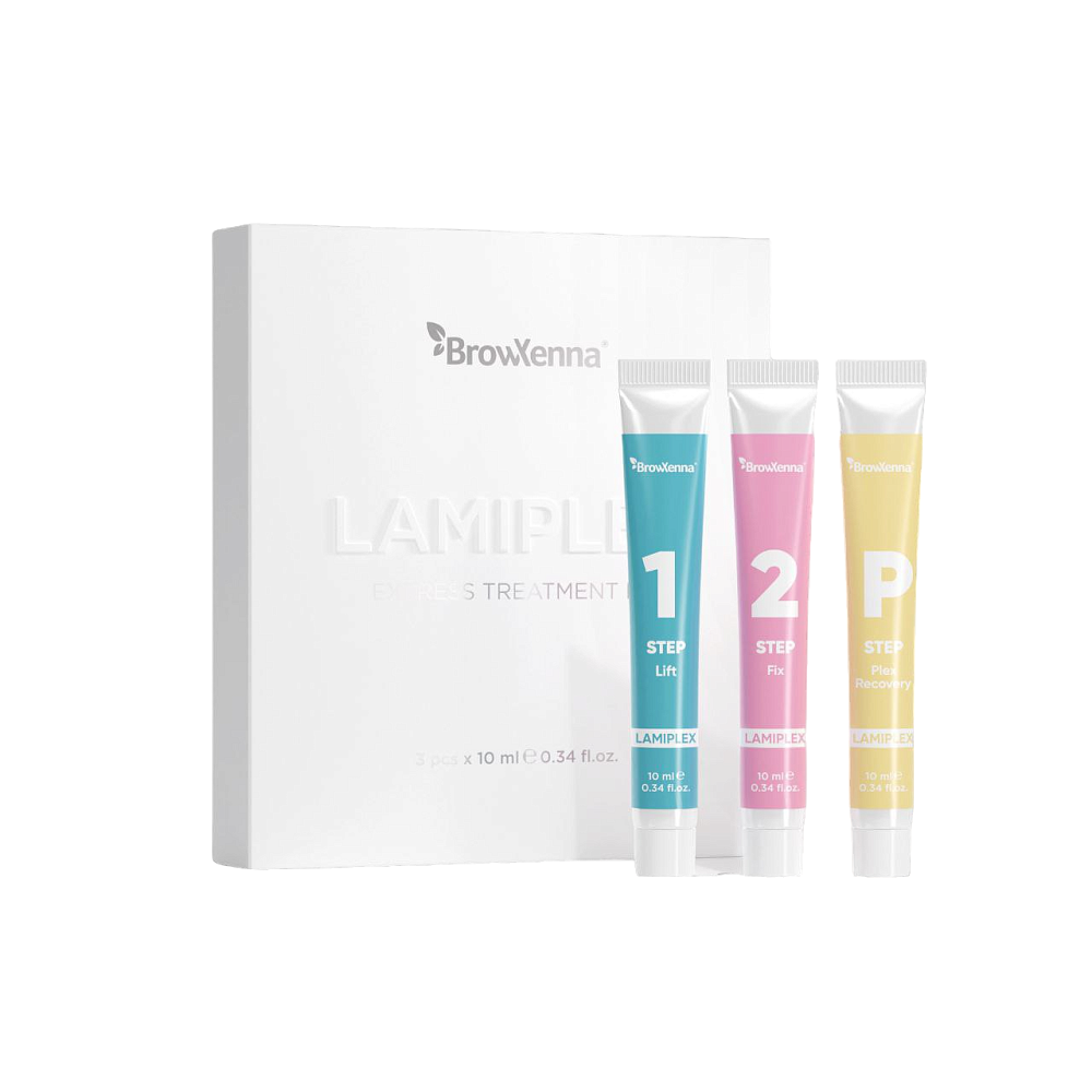 Набор для экспресс ламинирования бровей и ресниц LAMIPLEX BROWXENNA®