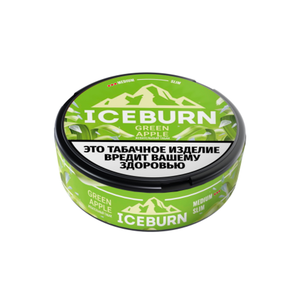 Табак жевательный "Iceburn" "Green Apple"