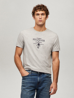 Футболка Tommy Hilfiger Tommy Heritage Logo Grey Heather