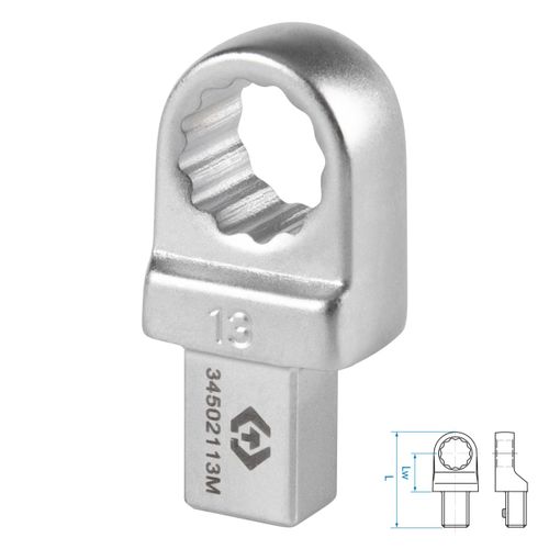 KING TONY (34502113M) Насадка накидная серии "FIT", 13 мм, 9х12 мм