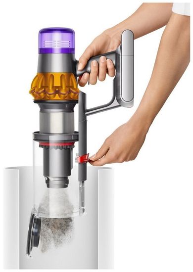 Пылесос Dyson V15 Detect Absolute Extra, серебристый