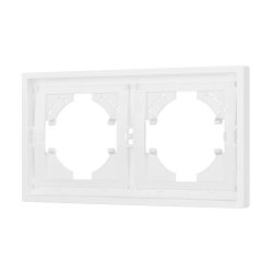 Рамка пластиковая FRM-TENDO-PL-2-WH (Arlight, -) 053839