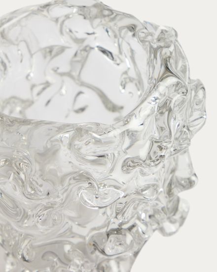Ваза Vorma из прозрачного стекла Ø17,5 см