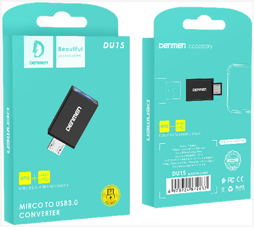 Переходник гн USB--MicroUSB DU15