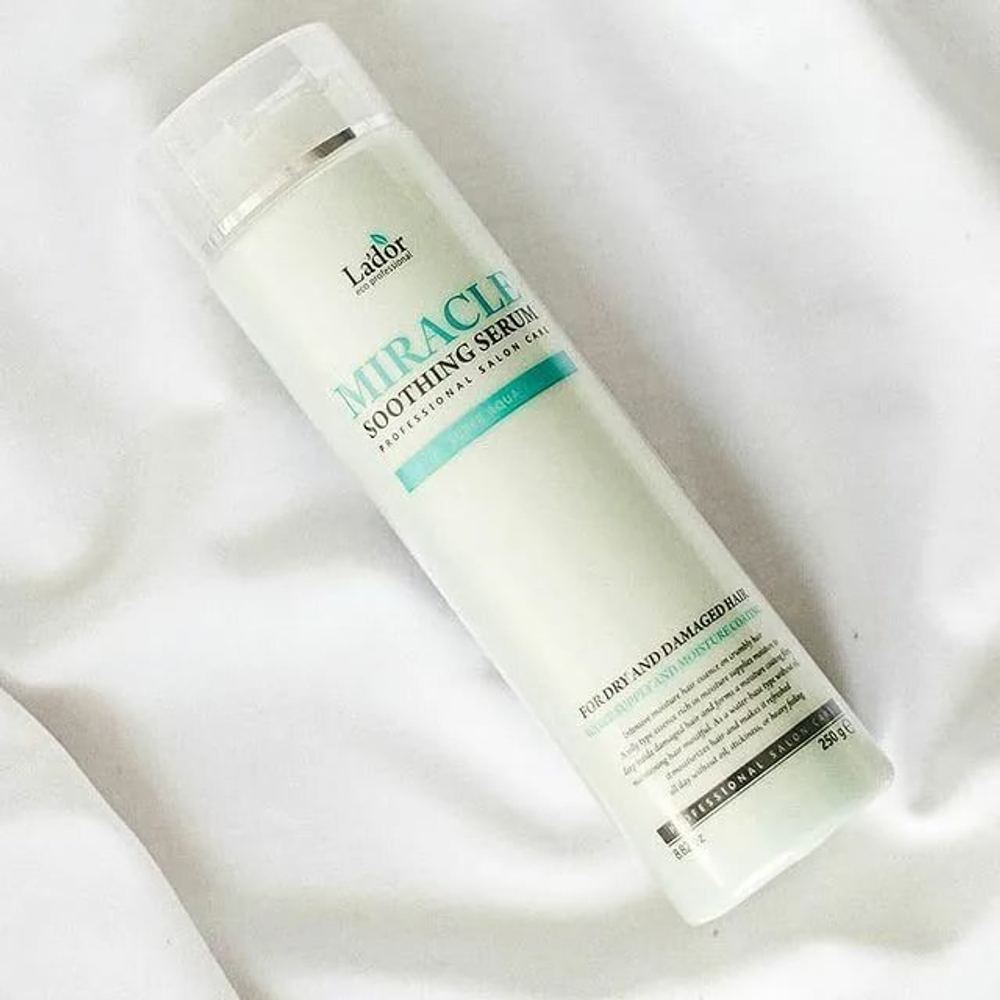 Увлажняющая сыворотка для волос с термозащитой Lador Miracle Soothing Serum, 250 гр.