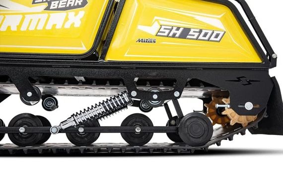 Мотобуксировщик SHARMAX S500 с двигателем Honda GX 390 (2024)