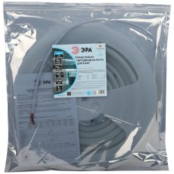 Лента светодиодная термостойкая для бани ЭРА LS2835-9,6-120-24-B-IP68-3 year-5m (синий) | Светодиодная лента для бани и сауны 24В 3 года и аксессуары