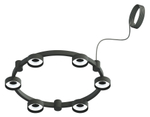 C9232/6 SBK черный песок D550*70.5mm GX53/6