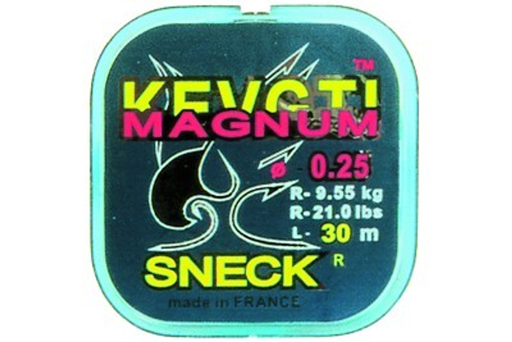 Леска моно. Sneck Magnum LightGreen, 0,225mm, 30m