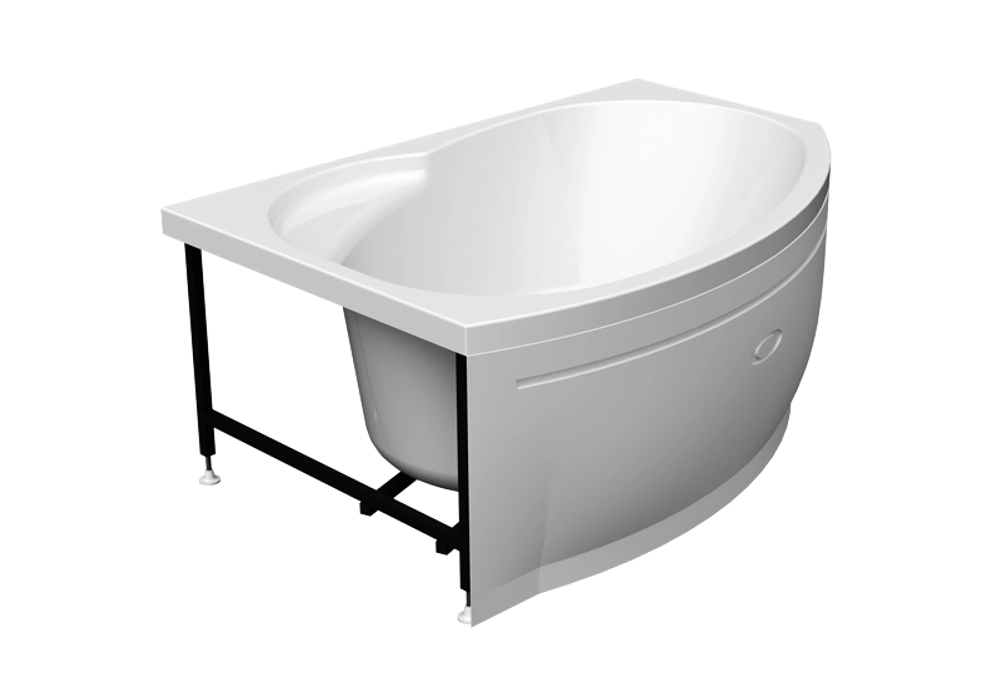 Акриловая ванна Radomir Vanessa (Радомир Ванесса) Монти 150х105 L, с каркасом