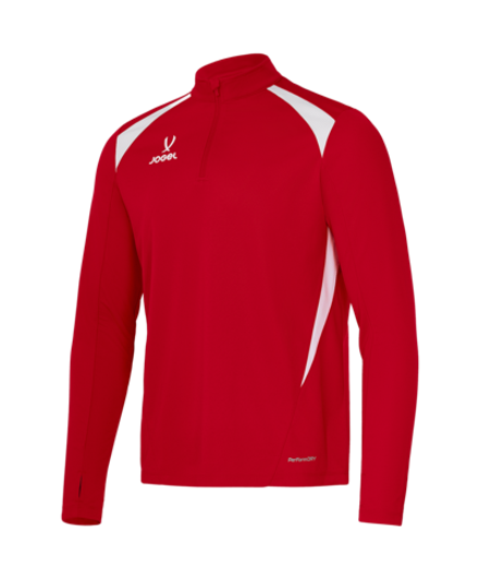 Джемпер тренировочный Jogel DIVISION PerFormDRY Training 1/4 Zip Top-K, красный R2