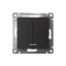 Выключатель 2-кл. СП AtlasDesign 10А IP20 (сх. 5а) 10AX с подсветкой механизм карбон SE ATN001053
