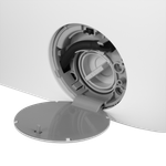 Стиральная машина c инвертором и паром  MAUNFELD MFWM128WH053